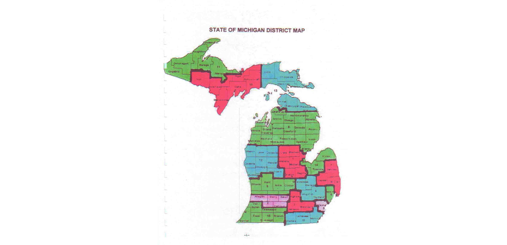 Little League Regions Map